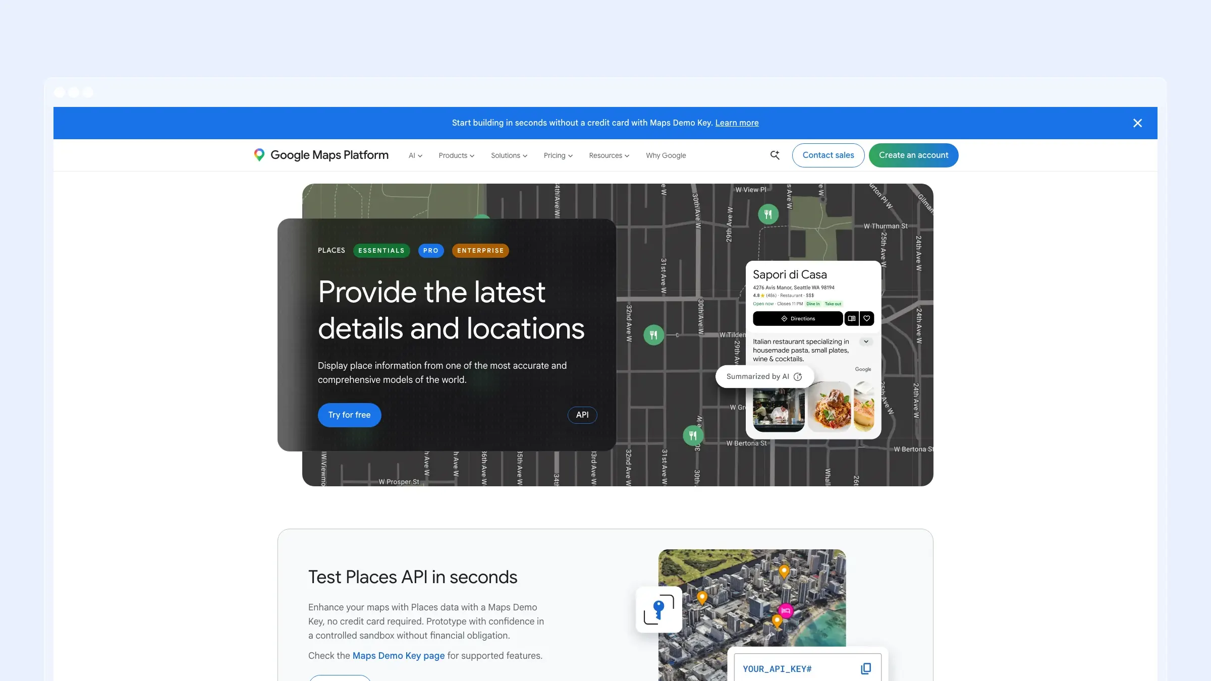 Google Places API